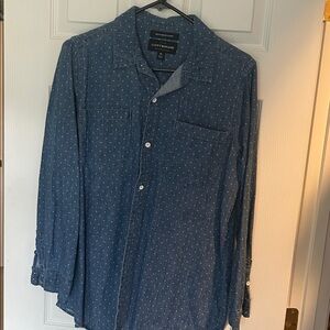 Lucky brand Denim button up top